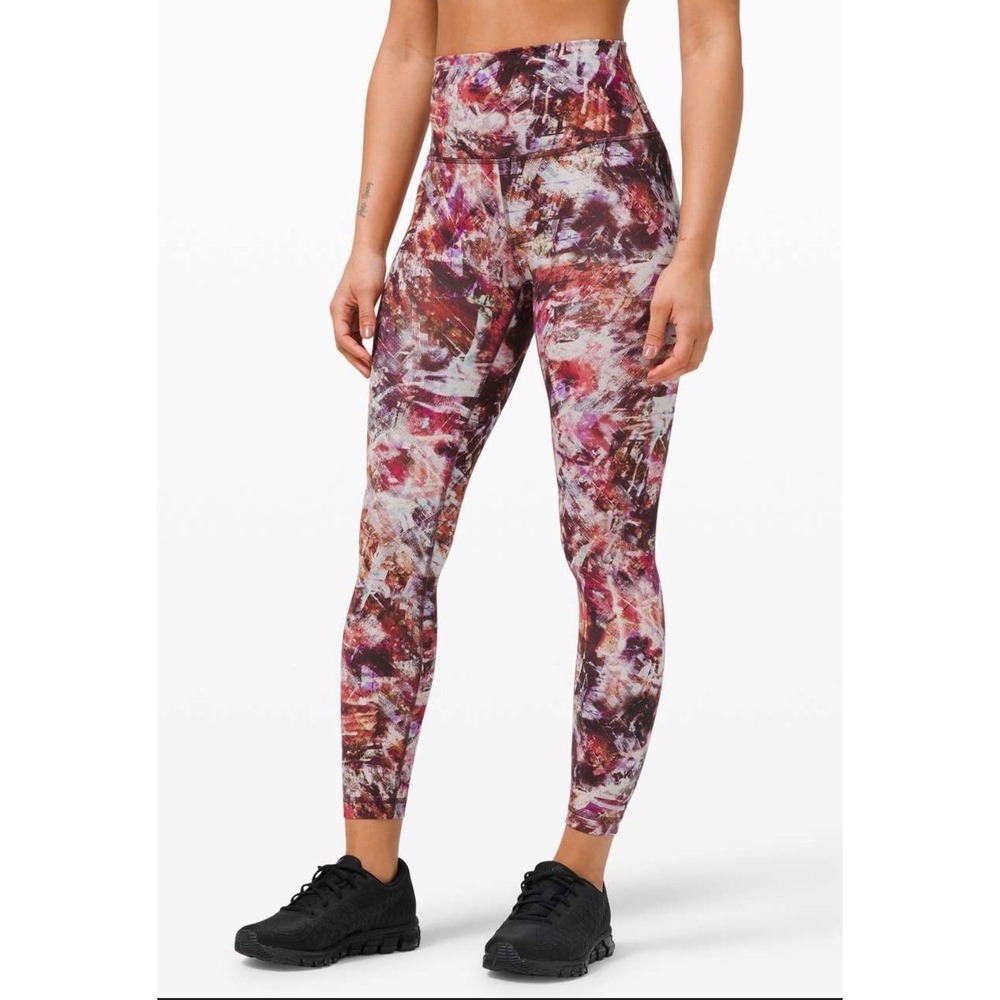 Lululemon Wunder Train High-Rise Leggings "Urbantricity Multi" Sz 4